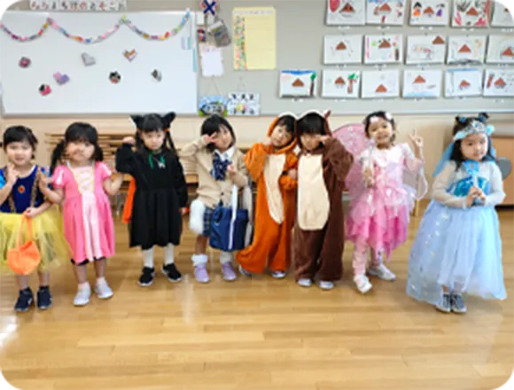 ハロウィンの様子