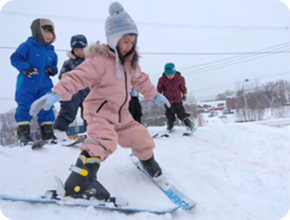 スキー教室の様子