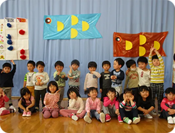 こどもの日お楽しみ会の様子