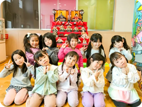 ひな祭りの様子