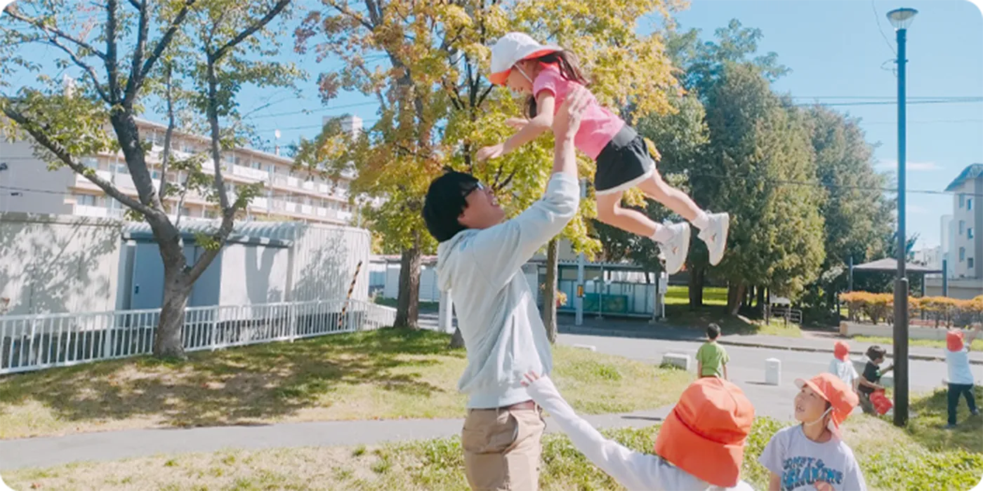 体験型保育参観の様子