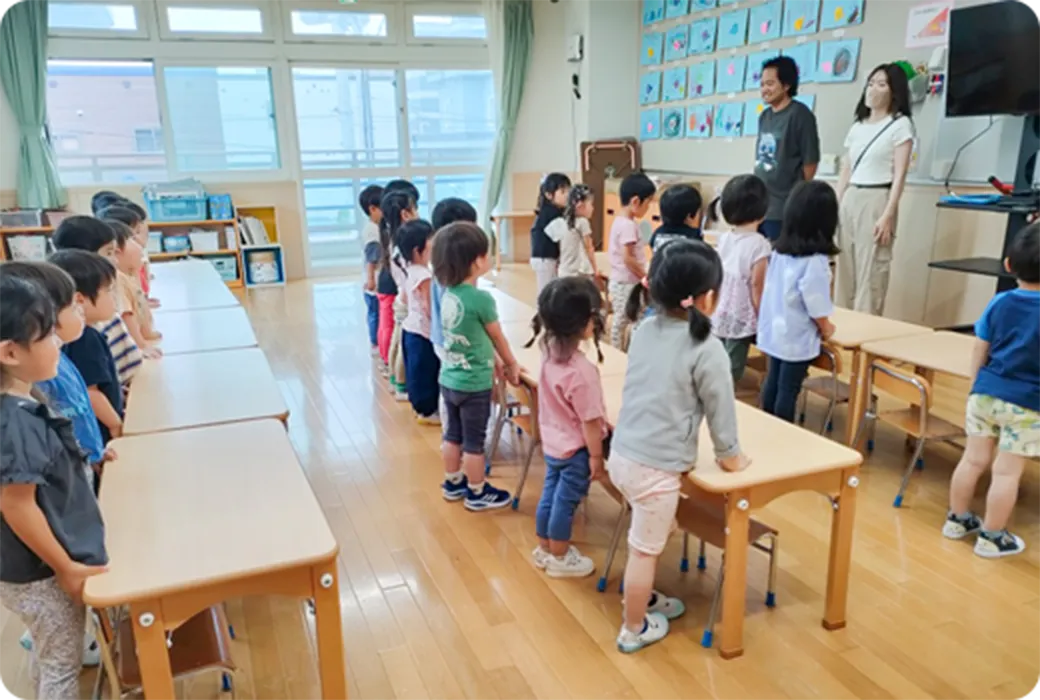 体験保育の様子