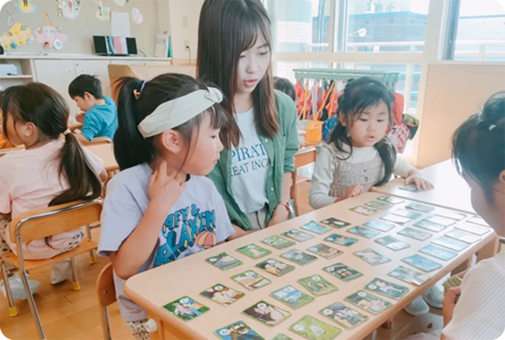 集団生活の様子