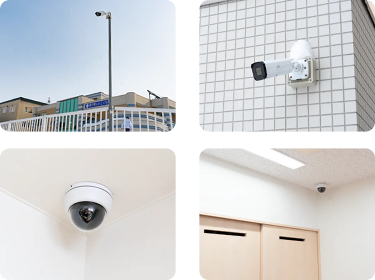 防犯カメラの様子